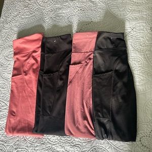 4 pairs of aeropostale leggings